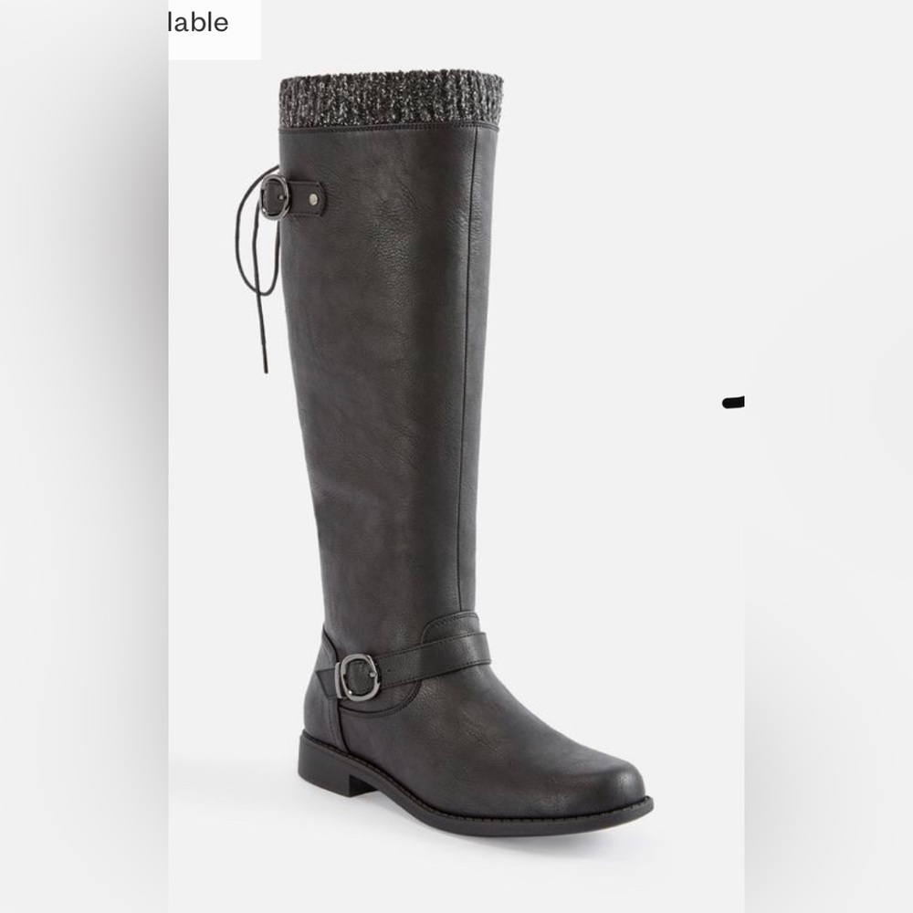 Black Lace Up Boots